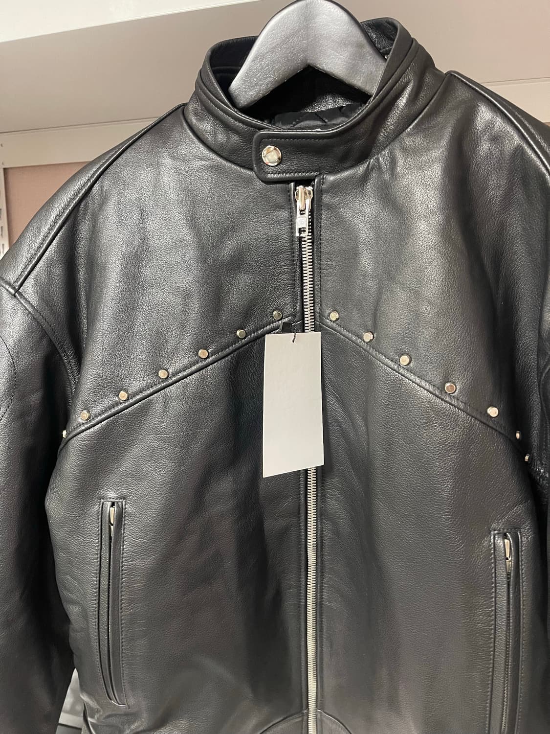 선데이오프클럽 소가죽 sleeve parka 상품이미지2