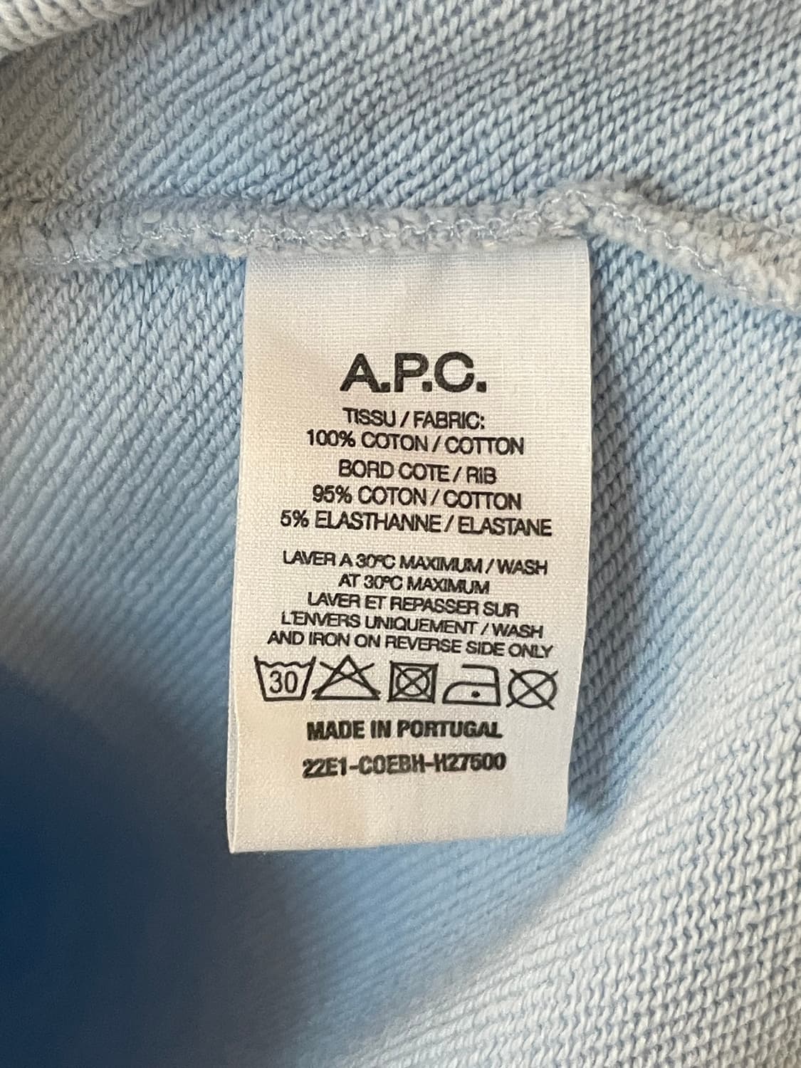 A.P.C. 맨투맨 상품이미지6