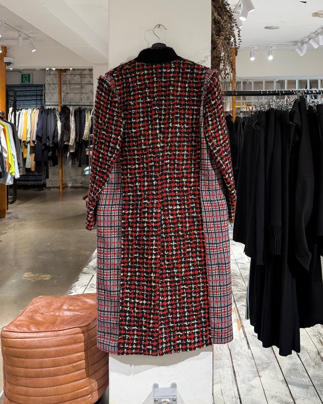 하이더 아커만 멀티컬러 트위드 코트 상품이미지6