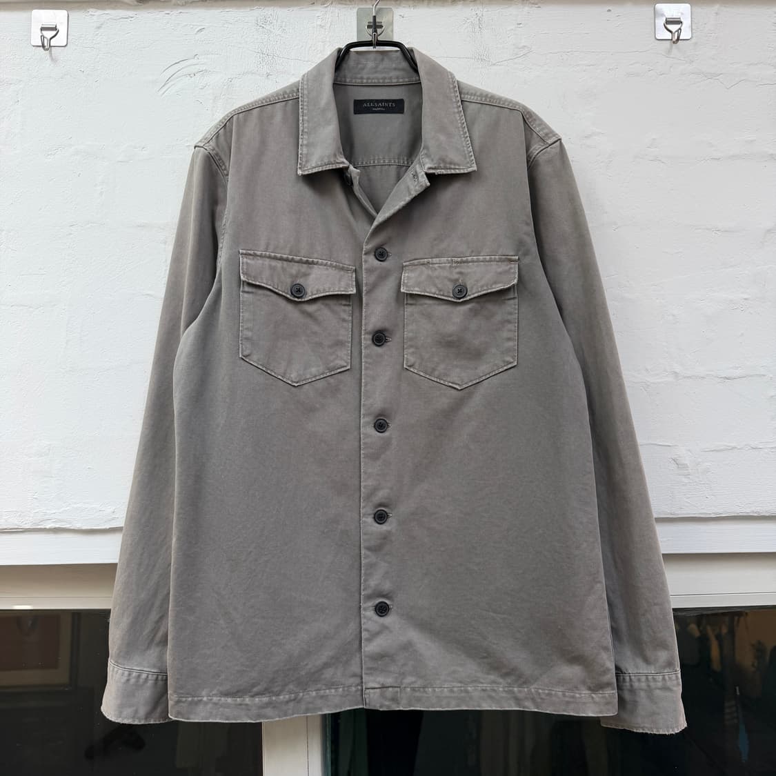 Allsaints 올세인츠 파이어베이스 롱 슬리브 셔츠 M 상품이미지1