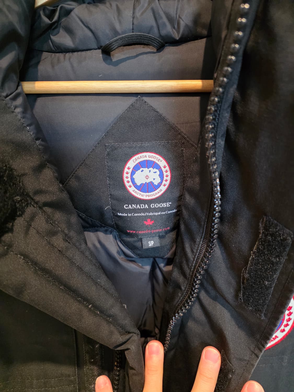 캐나다구스 시타델 블랙 s 사이즈 상품이미지4