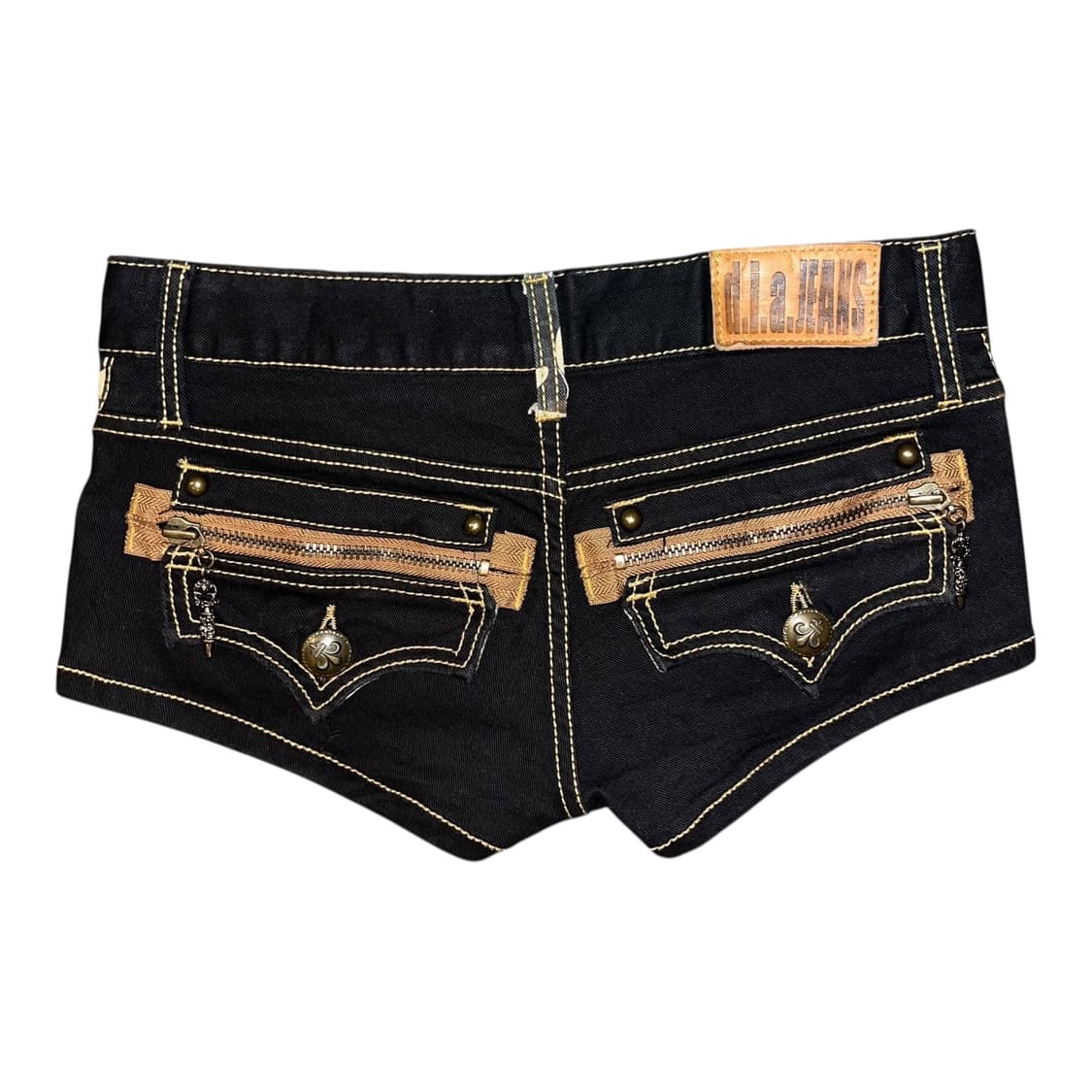 d.i.a 다이아 지퍼참 카모 포인트 데님숏팬츠 갸루y2k펑크 상품이미지3