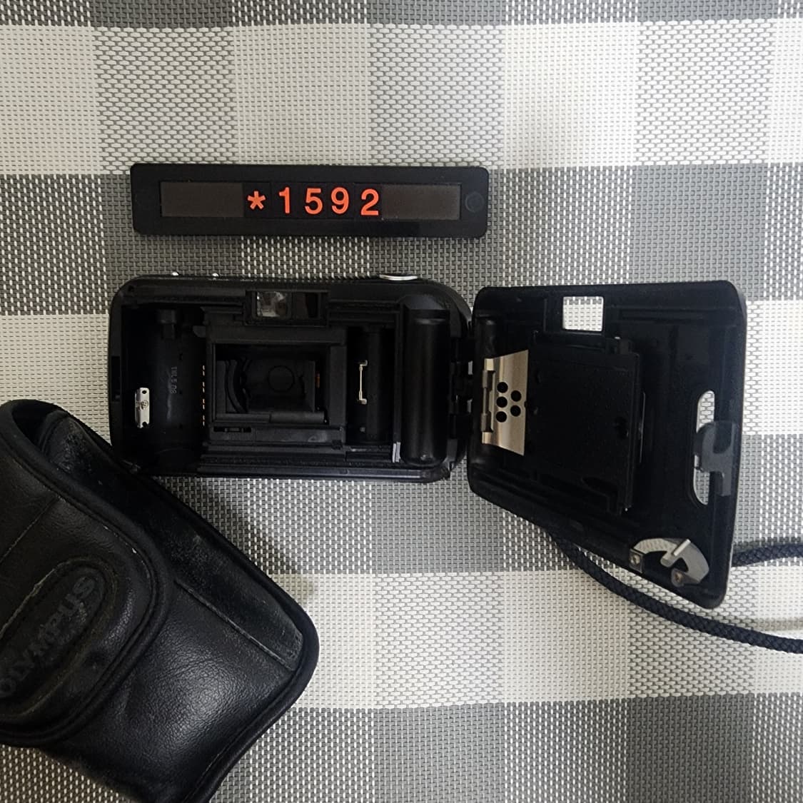 올림푸스 뮤 1 블랙바디 필름카메라 파우치포함 상품이미지6