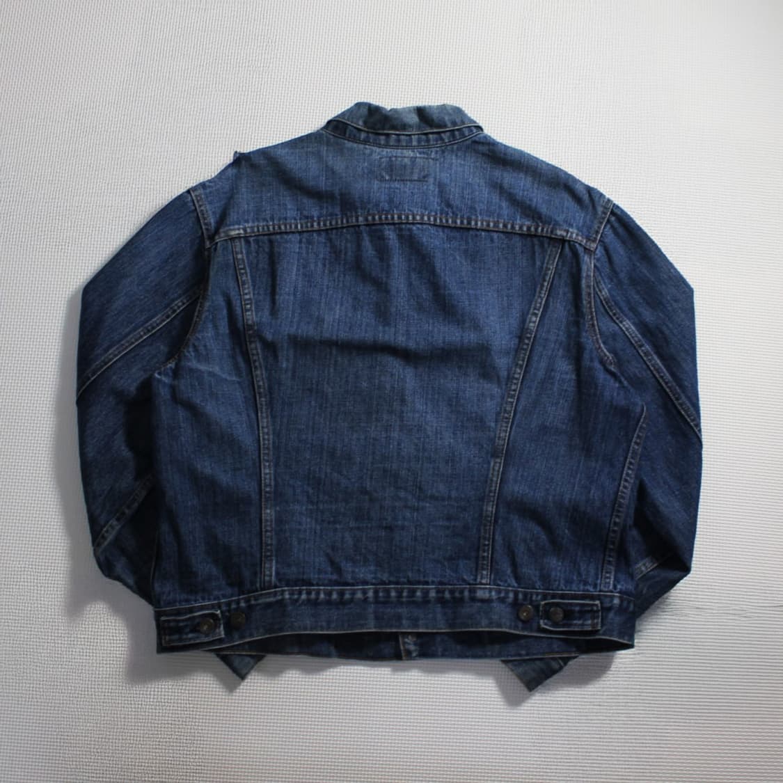 90's Levi’s 리바이스 타입3 트러커 데님 자켓 다크워싱 L035 상품이미지2