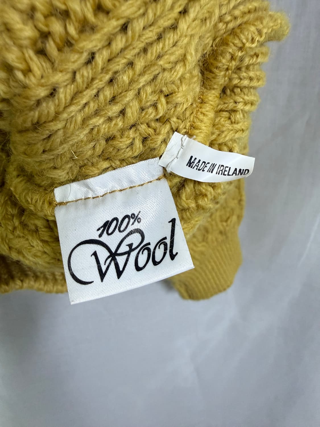 케리울른밀즈 아란 울 스웨터 38 (kerry woollen mills) 상품이미지4