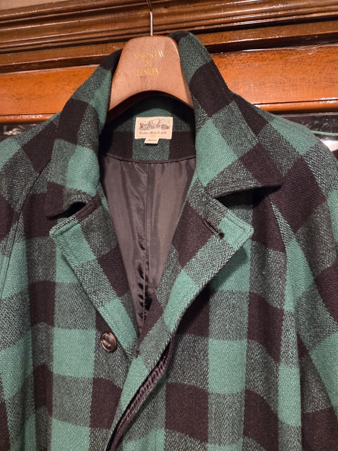 캡 클로딩 헤비트위드 래글런코트  상품이미지4