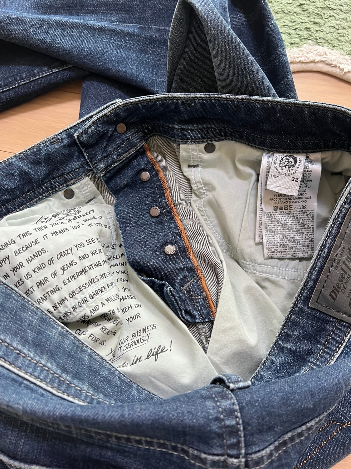 디젤 BUSTER 데님 팬츠 (32) 상품이미지8