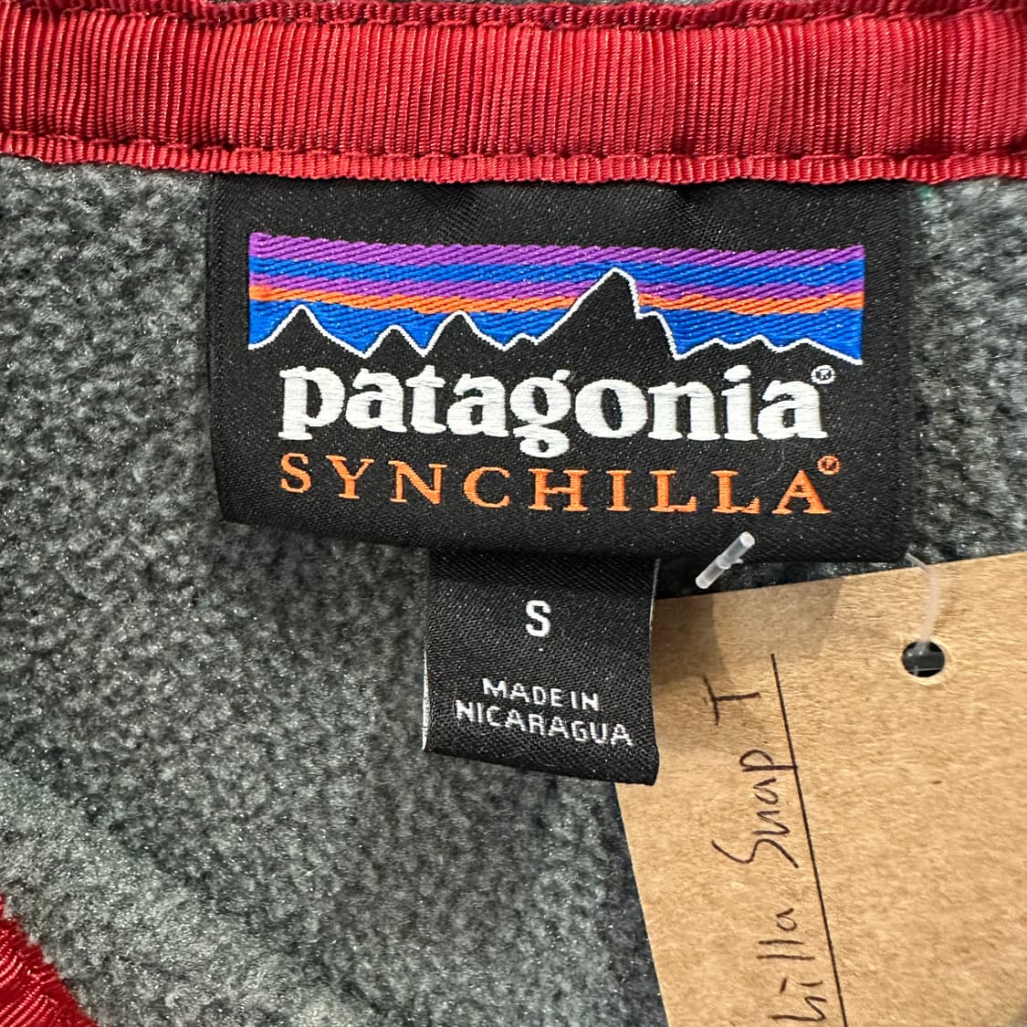 파타고니아 신칠라 스냅티 ’차콜/민트‘ 상품이미지7