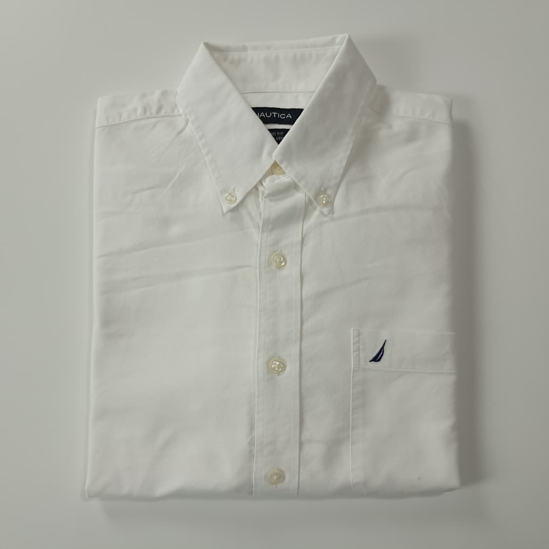 CK900 L 노티카 90s 옥스포드 화이트 셔츠 남방 상품이미지7