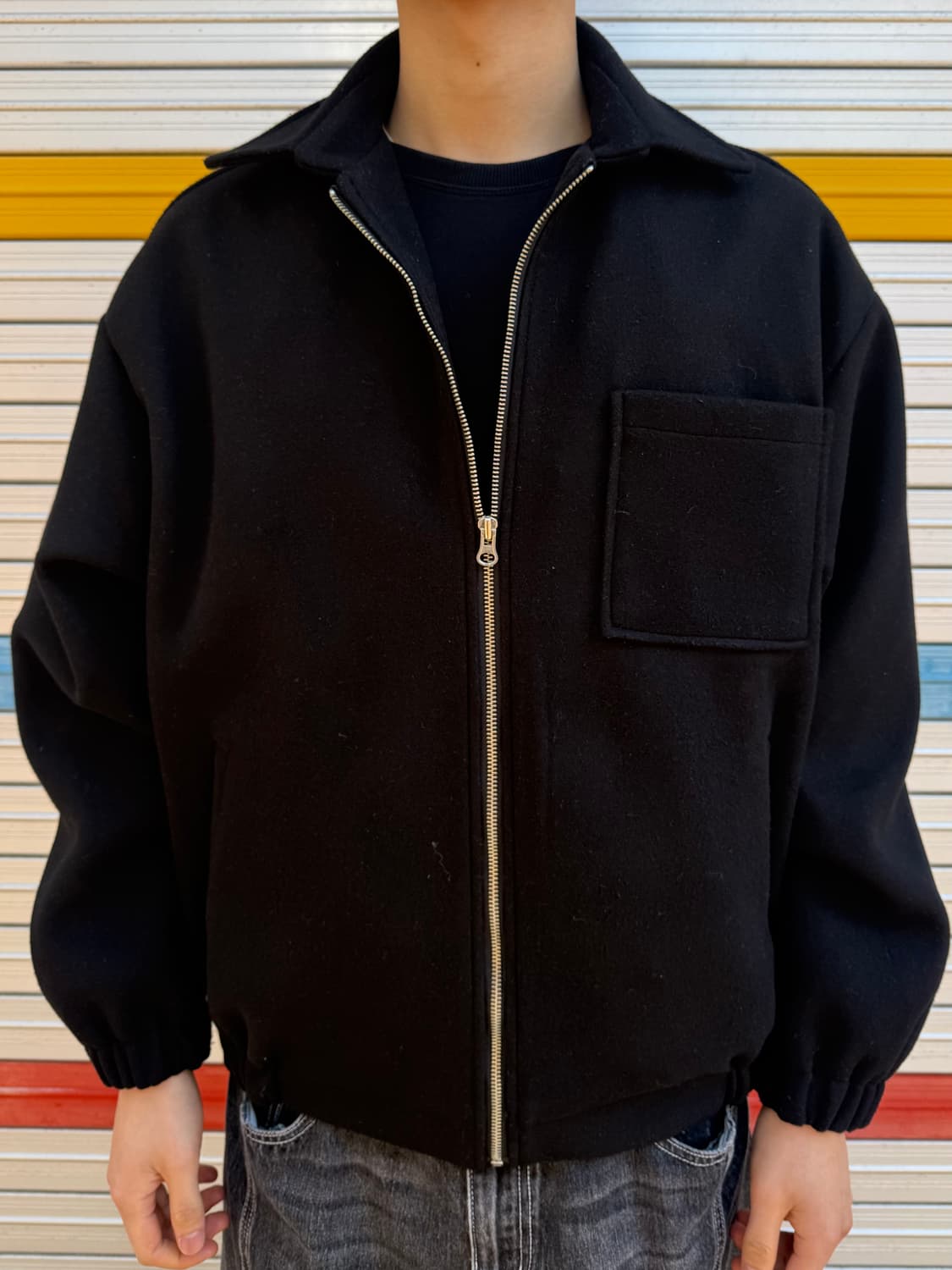 US N THEM Wool Zip-Up Jacket 상품이미지2