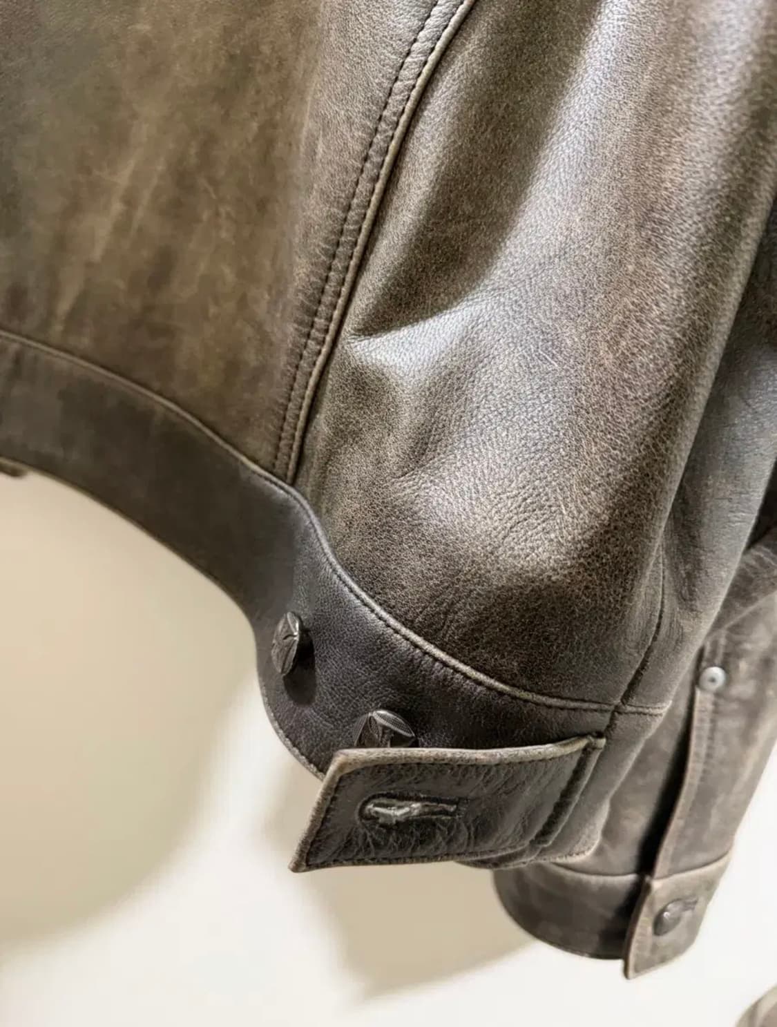 헤리티지플로스 알프레드 레더 자켓 alfred 상품이미지4