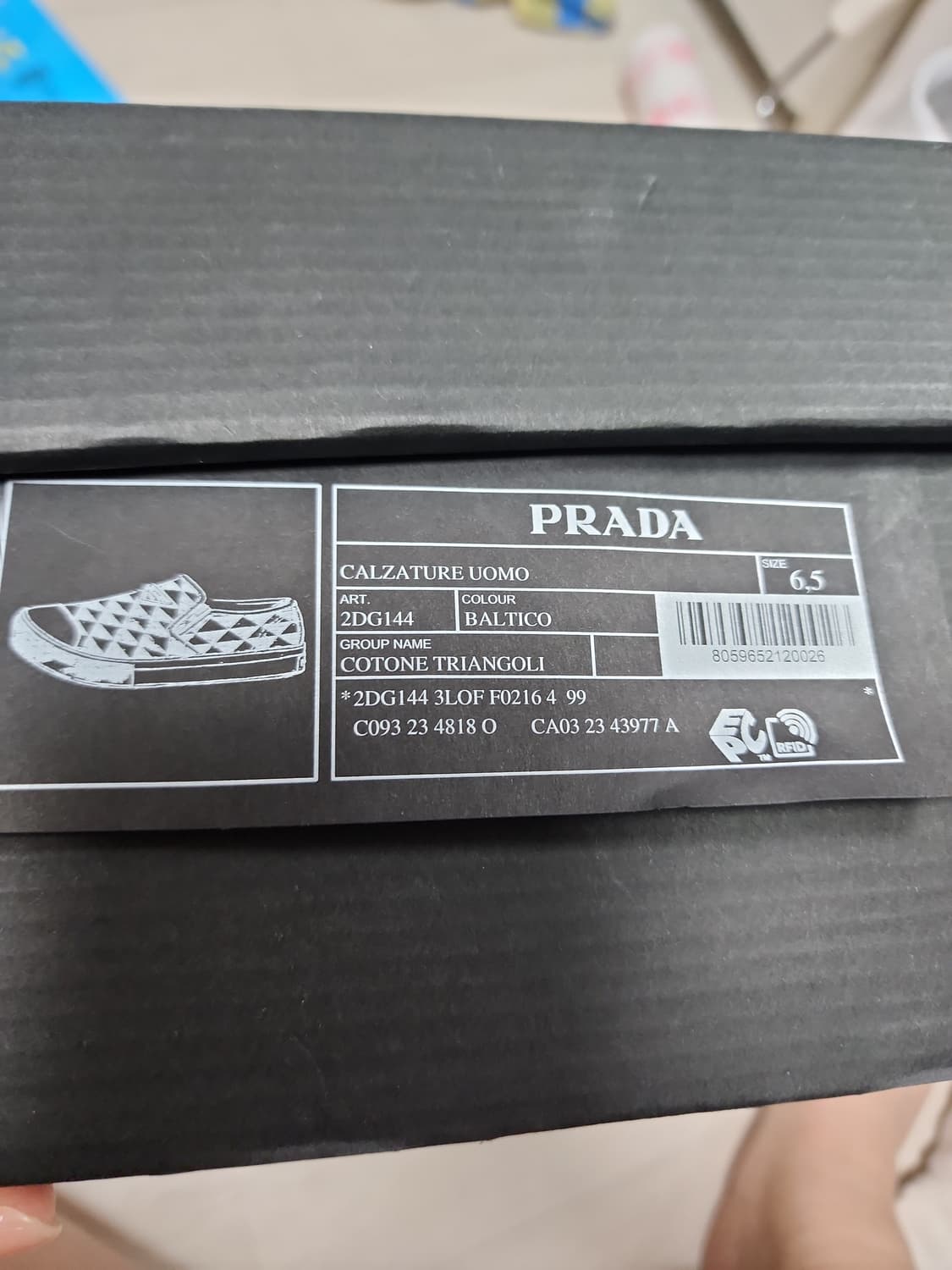 프라다 슬립온(6.5) 상품이미지2