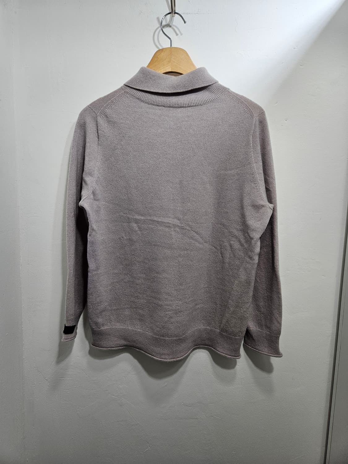 LBL 캐시미어100 카라넥 니트 풀오버  상품이미지8