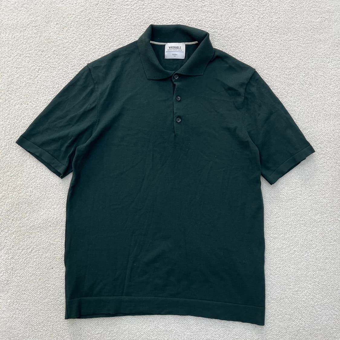 100 지오지아 반팔 카라 티셔츠 0311M 상품이미지1