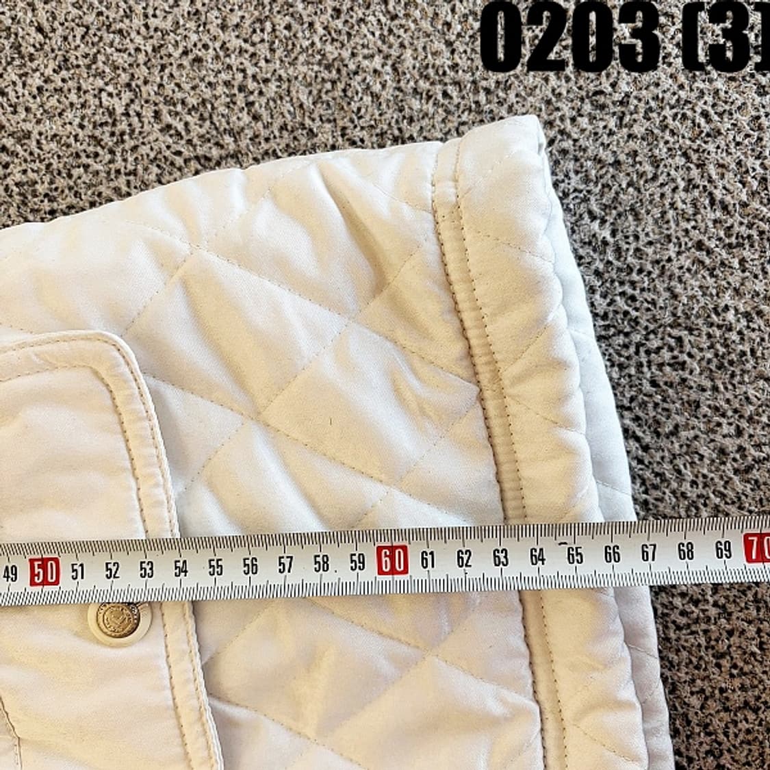 [100] 휠라 올드스쿨 화이트 후드 퍼 패딩 점퍼 상품이미지10