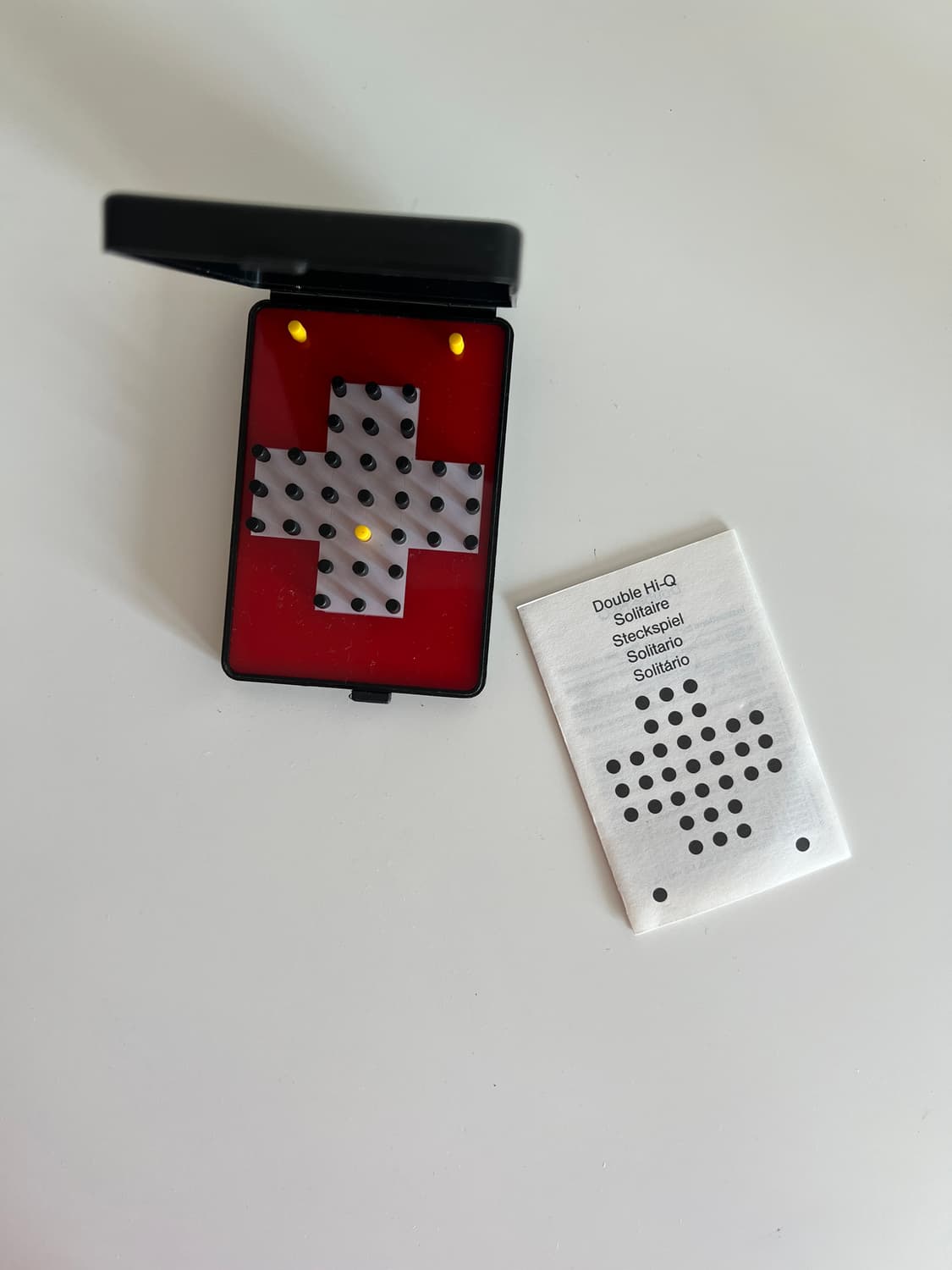 빈티지 미니 보드게임 double Hi Q 상품이미지1