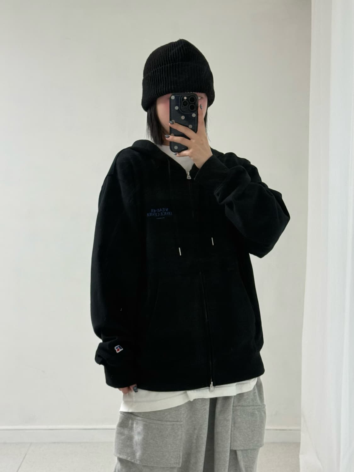 러셀 애슬레틱 x 메킷레인 후드집업 상품이미지3