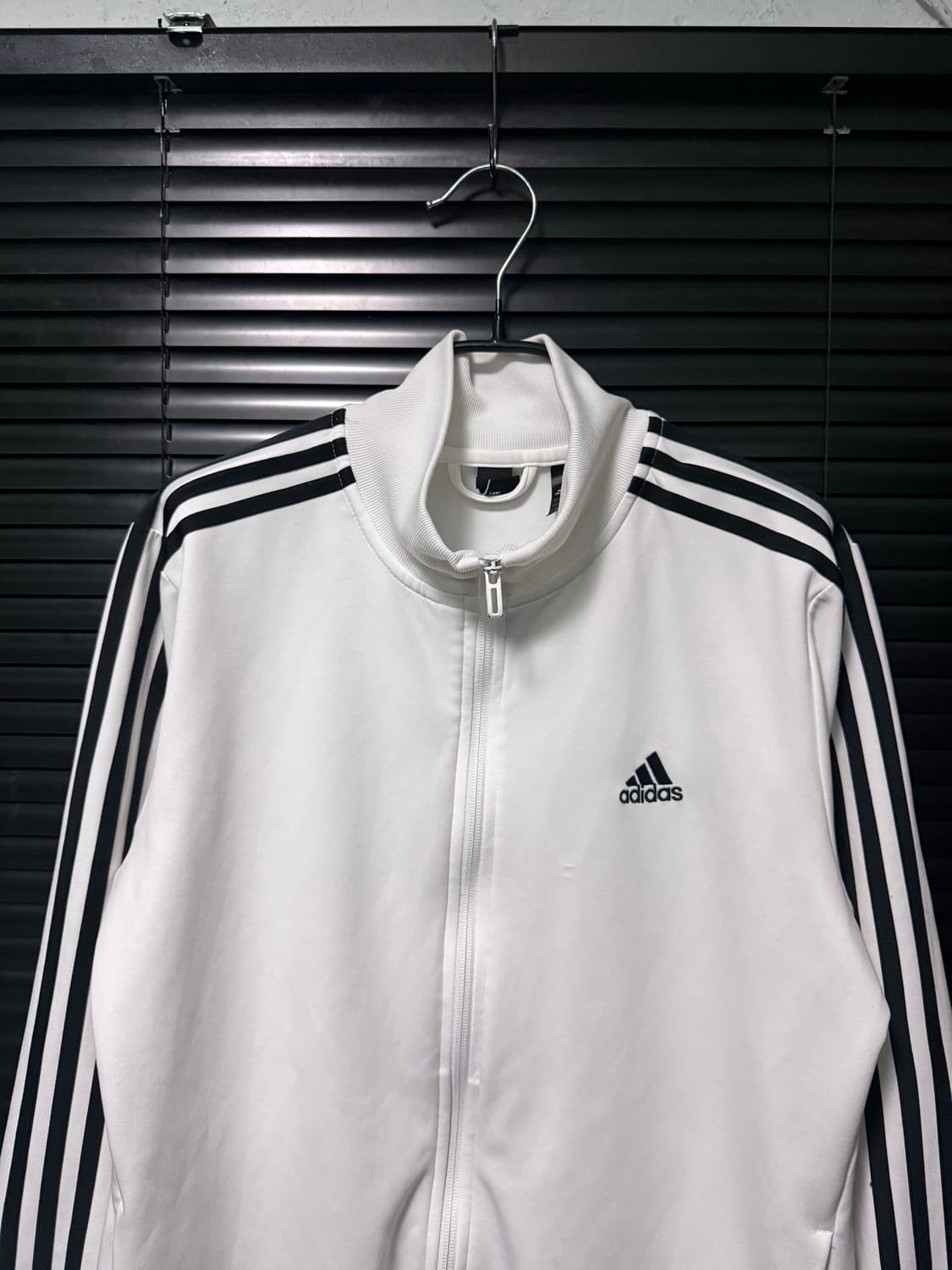 아디다스 화이트 흰색 져지 저지 집업 트랙탑 코리아 대한민국 한국 XL 상품이미지4