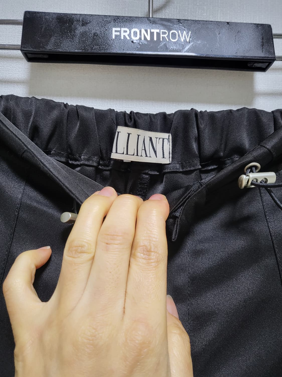 수입제품 새틴 밴딩 루즈핏 팬츠 새제품 55-77 상품이미지4