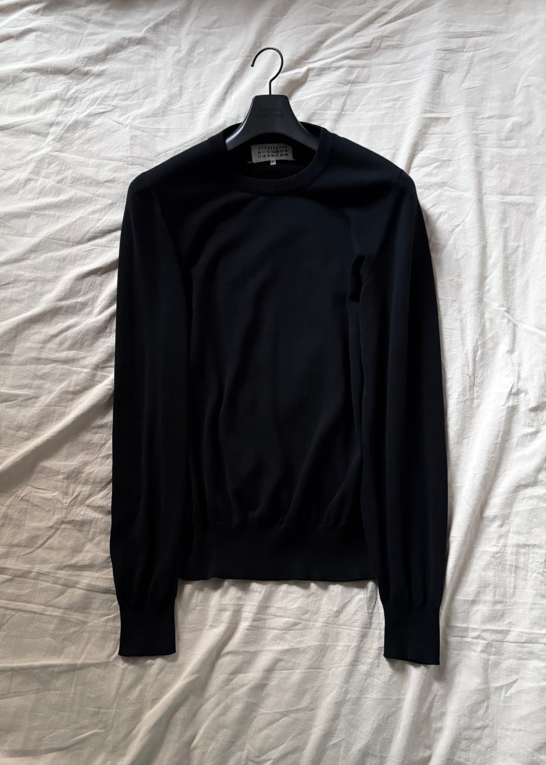 마르지엘라 램스킨 레더 엘보우 니트 상품이미지1