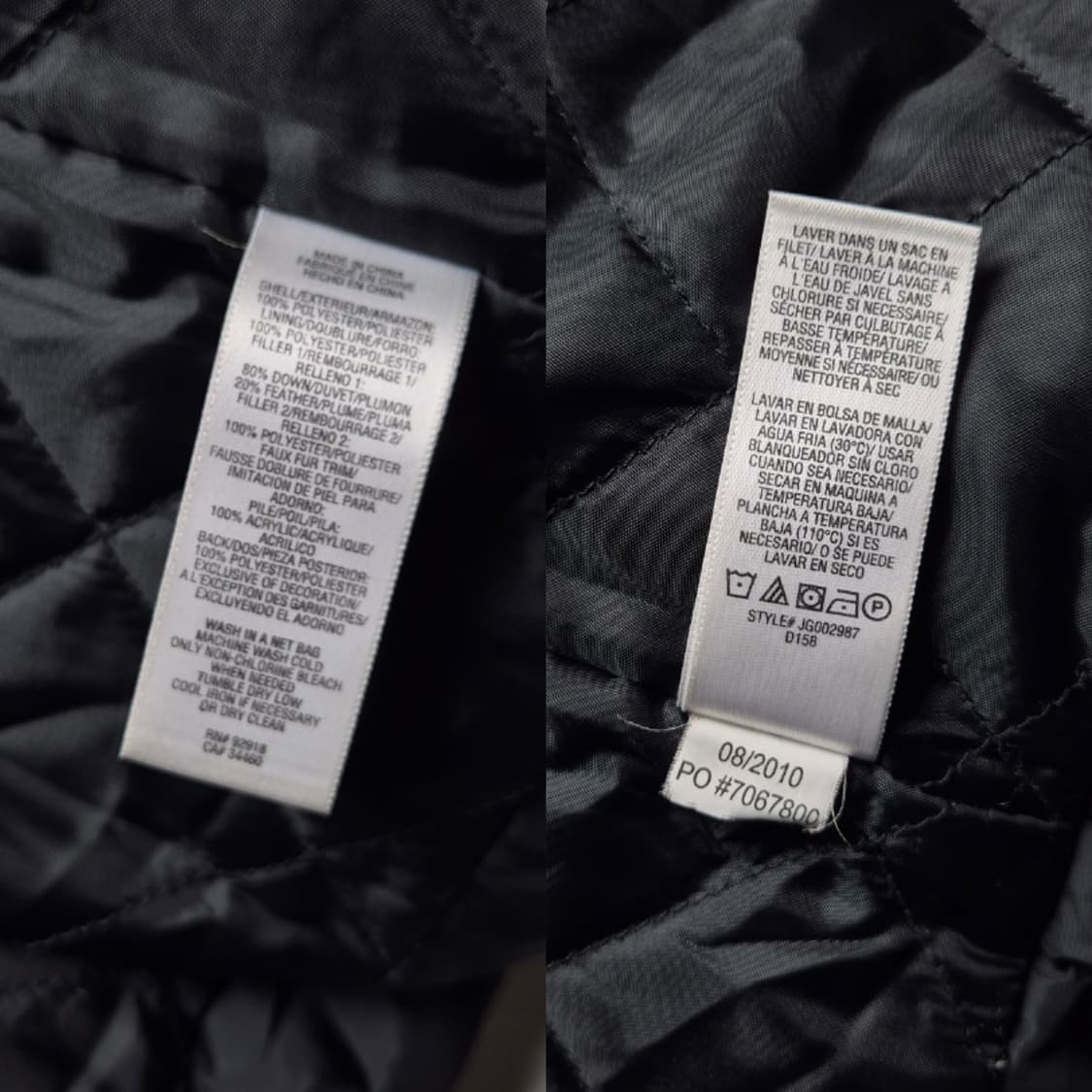 [S] 쥬시꾸뛰르 후드패딩 y2k 상품이미지9