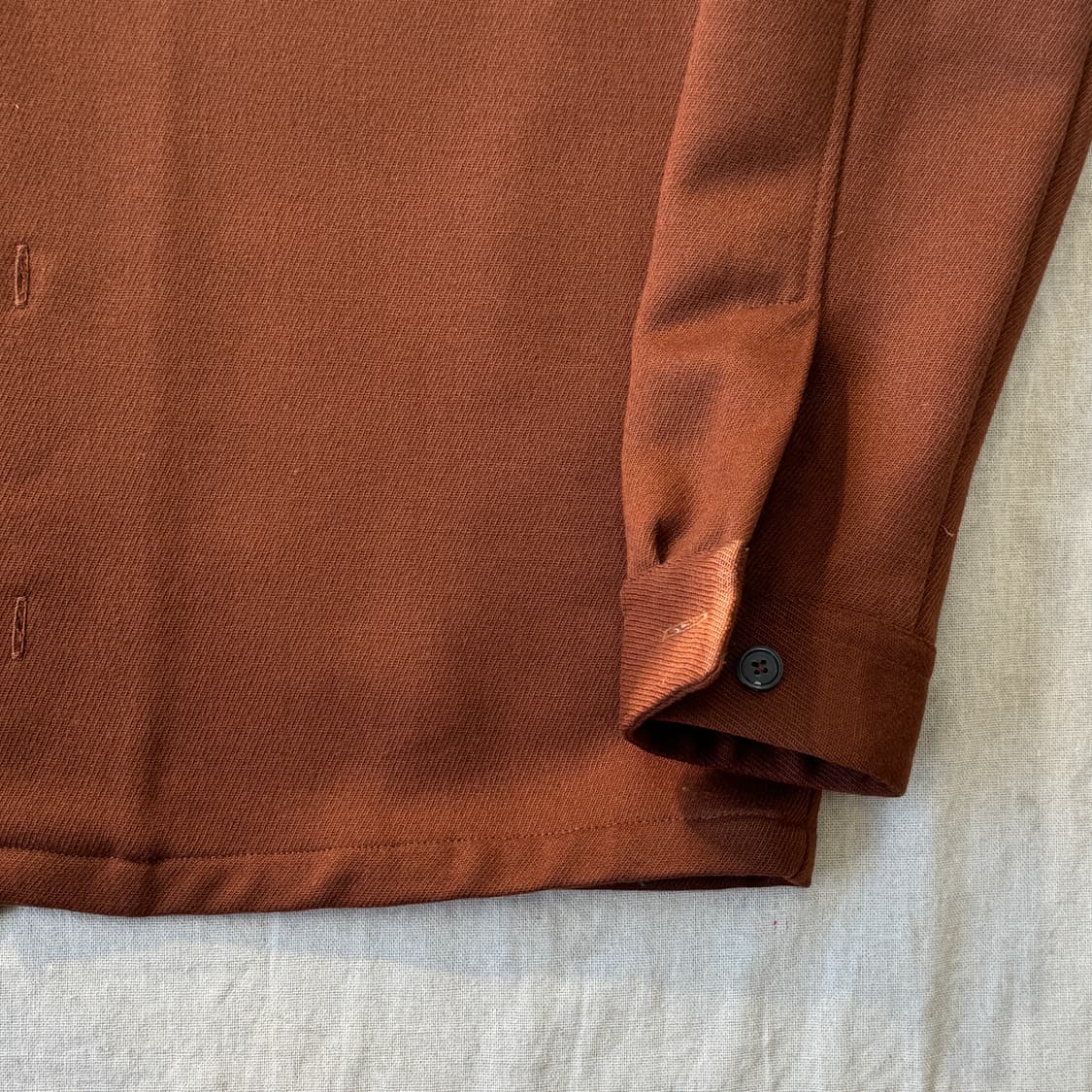 아미 브라운 울 셔츠자켓 38 상품이미지3