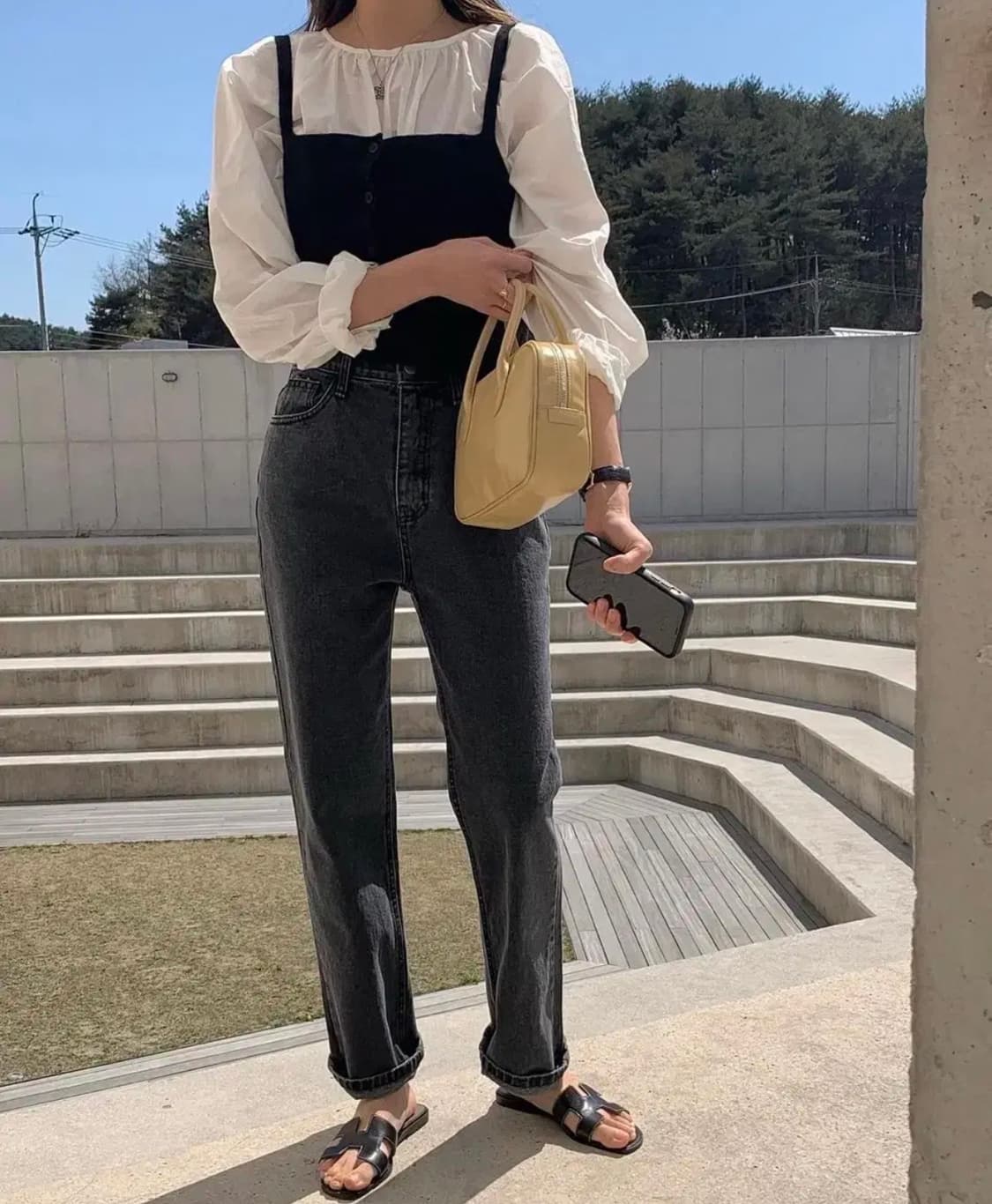 스키니피그 마가렛백 Margaret bag 버터 상품이미지5