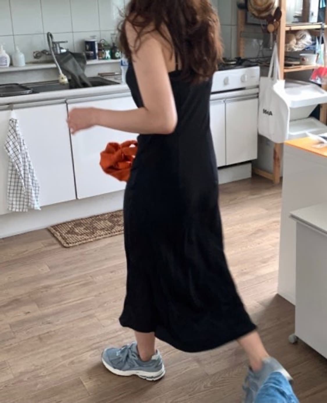 새상품) 모네 mone dear silk dress 리본빛 실크 원피스 상품이미지8