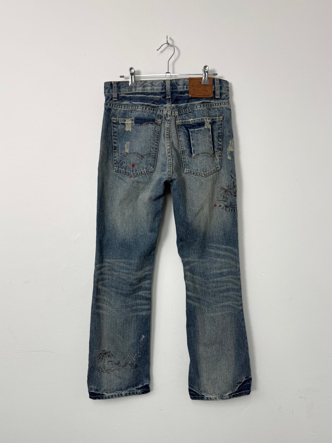 american eagle 워시드 데님 팬츠 상품이미지4