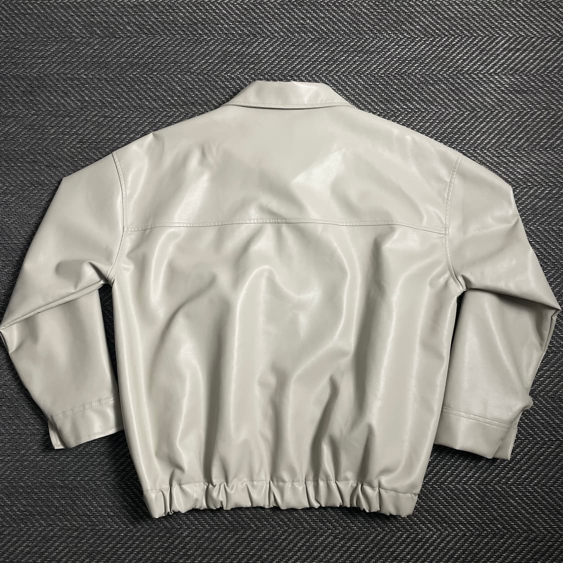 빈티지 투웨이 레더 블루종 자켓o 4768 상품이미지5