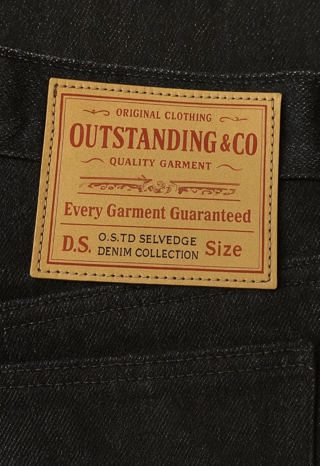 [새상품급] 아웃스탠딩 셀비지 데님 셋업 L 상품이미지2
