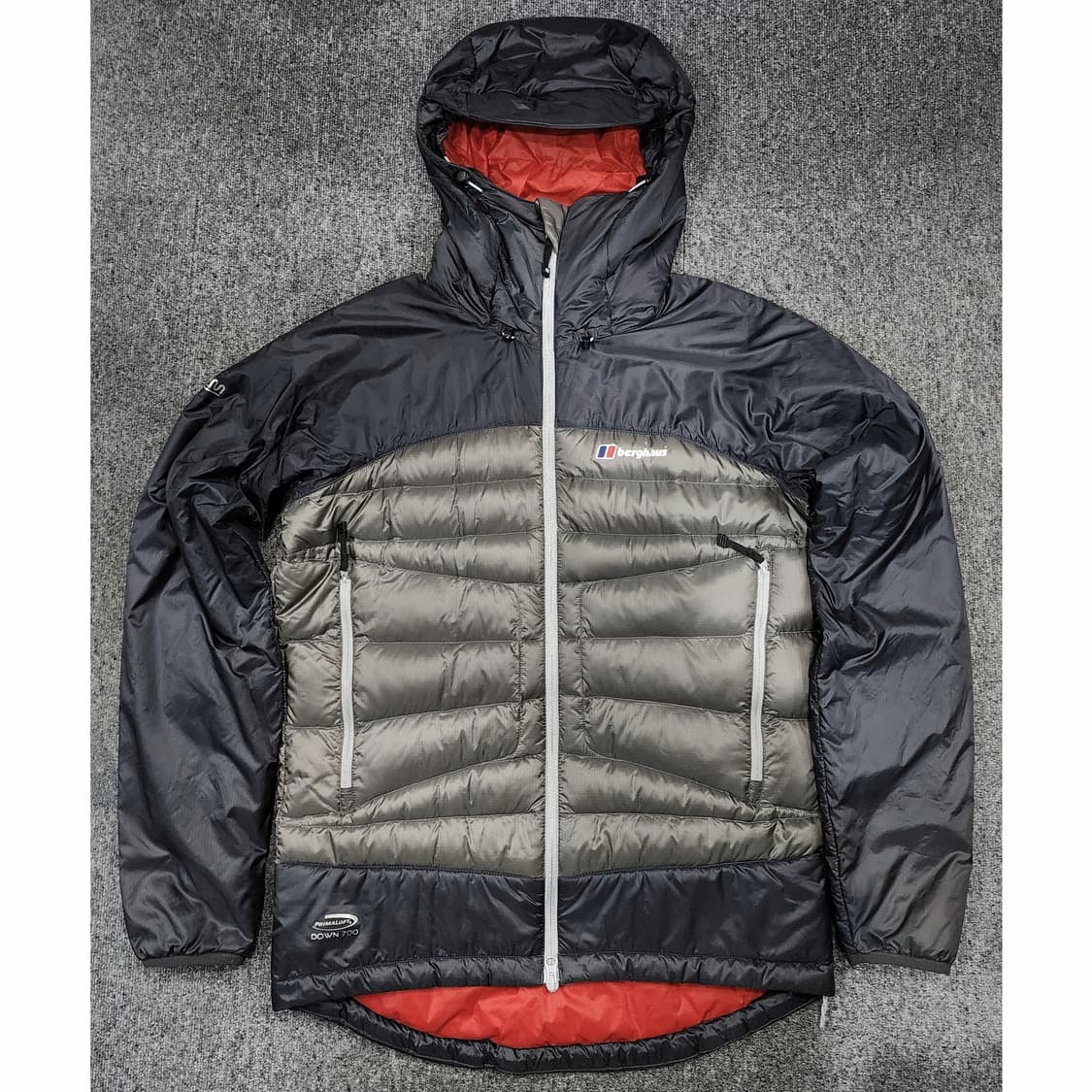 버그하우스 마운트 아스가르드 구스다운 빈티지 경량 패딩 자켓 M 상품이미지1