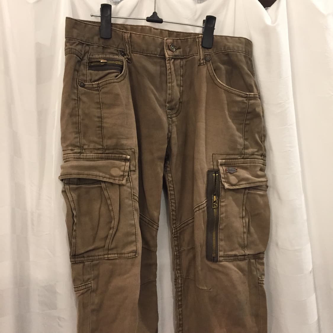 Buckaroo 버커루 고스펑크 갸루 카키 카고 팬츠 상품이미지3