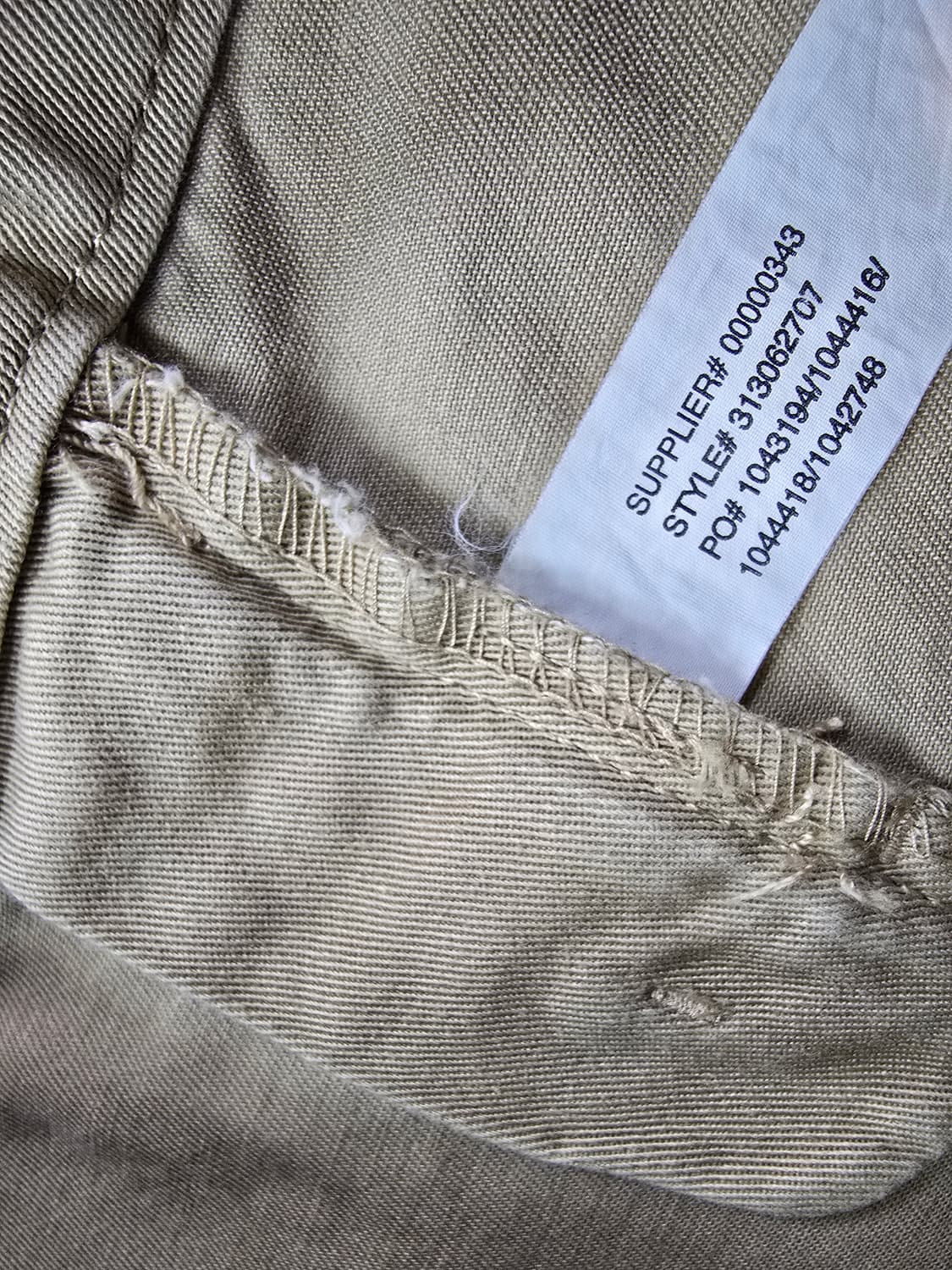 폴로랄프로렌 베이지 면 미니스커트 (1792) 상품이미지5