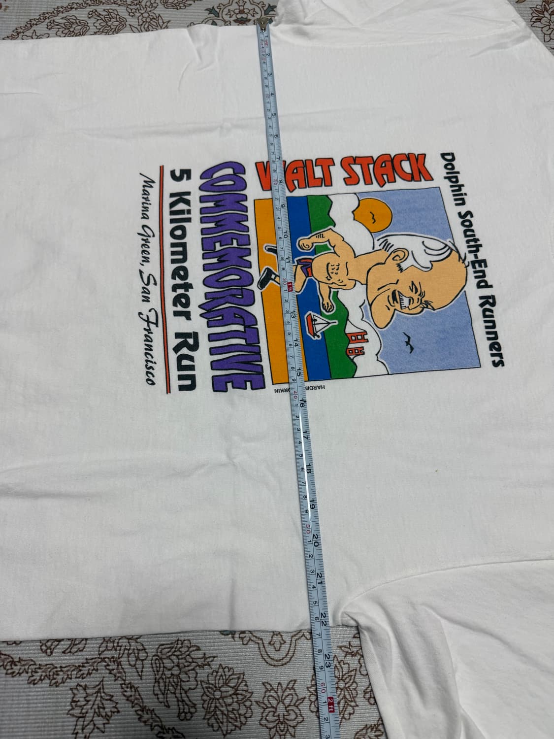 Hanes Beefy 그래픽 반팔티 L 상품이미지4