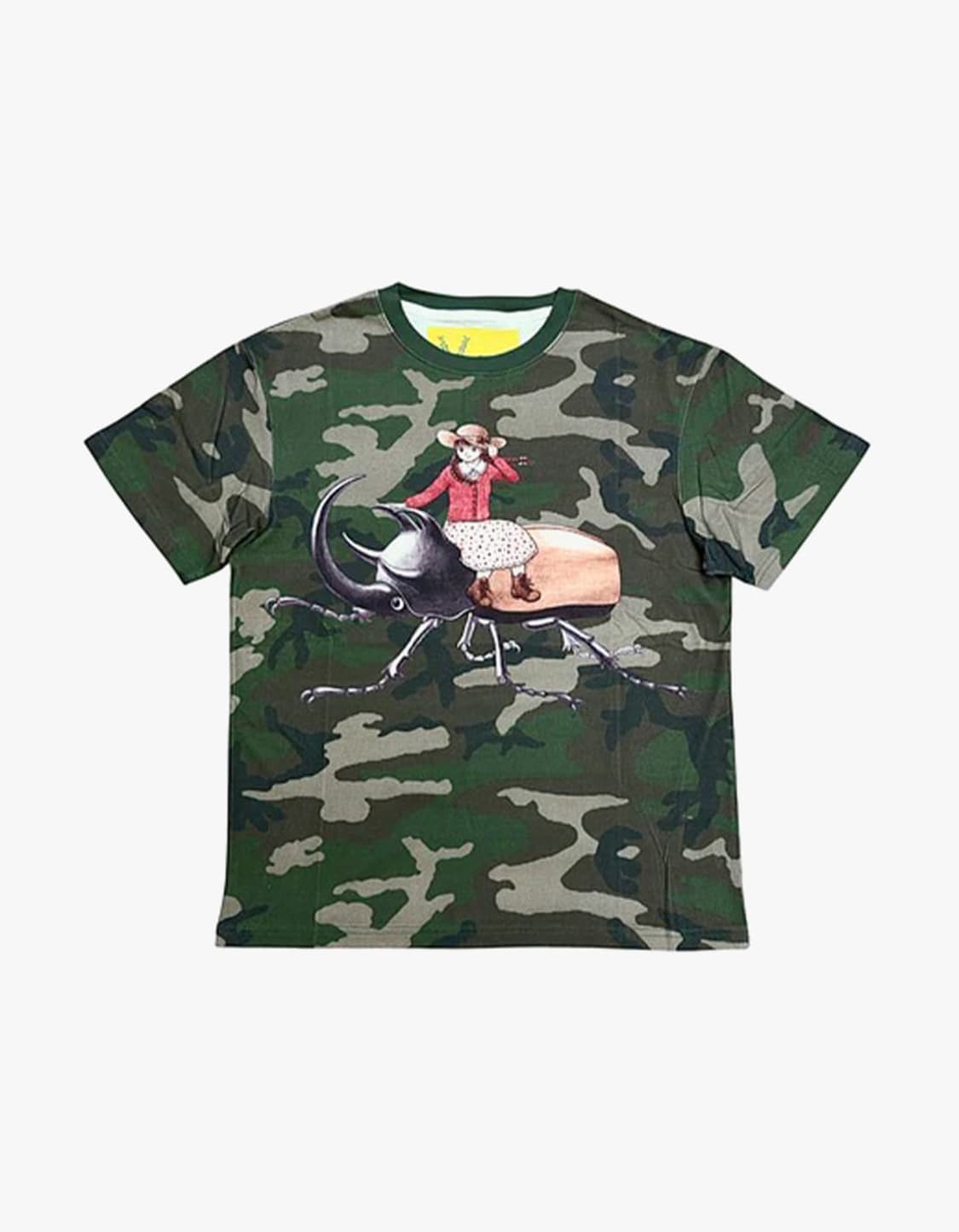 Yuminha 헤라클레스 카모 티셔츠 상품이미지1