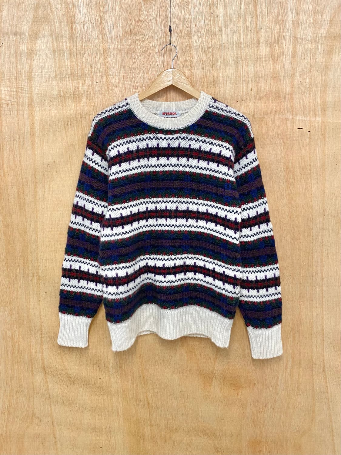 McGREGOR fair isle knit 맥그리거 페어아일 니트 상품이미지1