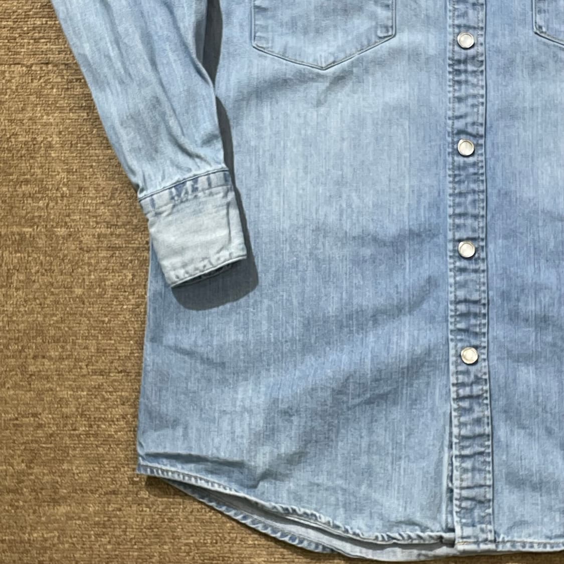 (M) Levi's 리바이스 코튼 데님 셔츠 상품이미지5