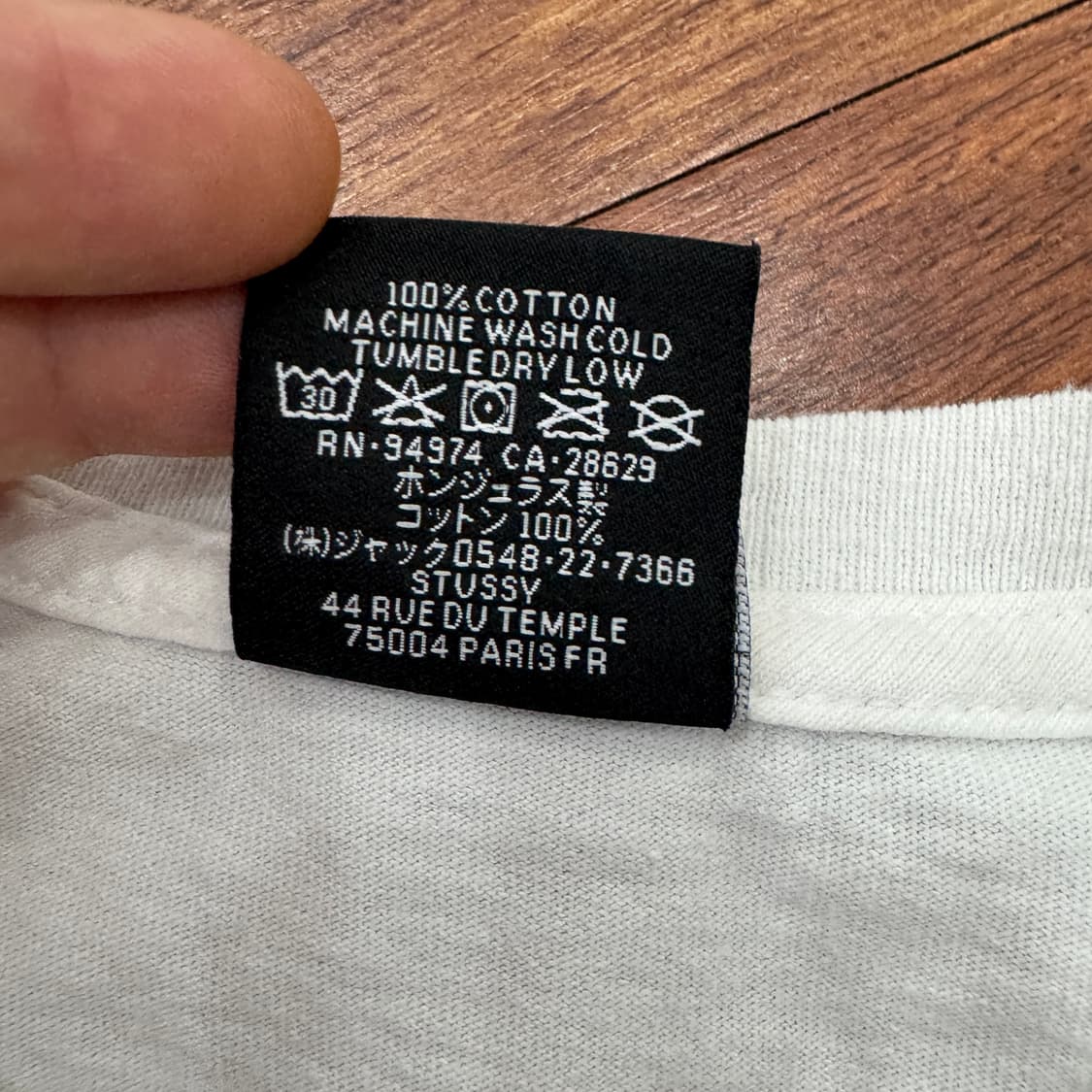 S Stussy 스투시 월드투어 긴팔 라운드 티셔츠  상품이미지7