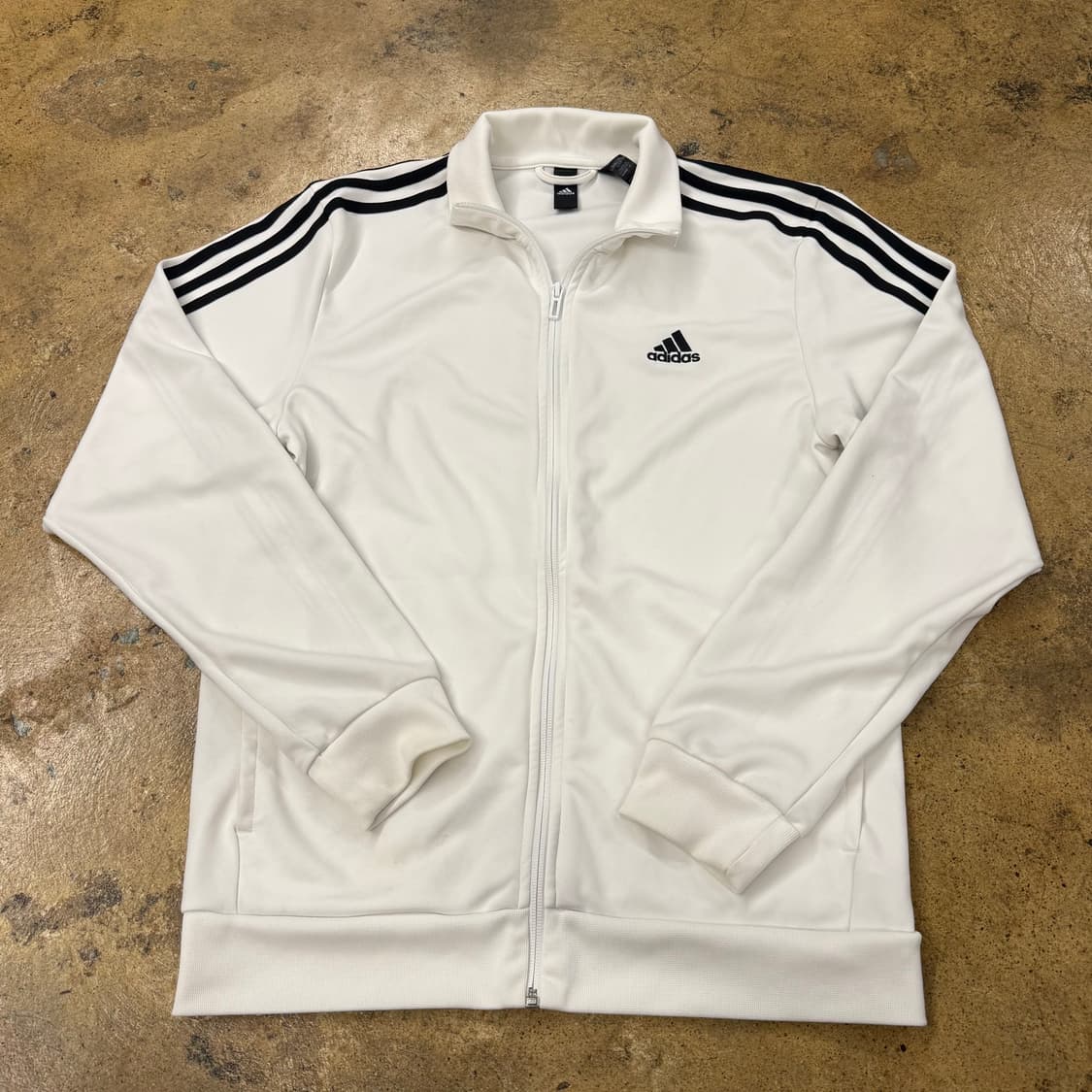 아디다스 흰검 화이트 블랙 져지 트랙탑  상품이미지2