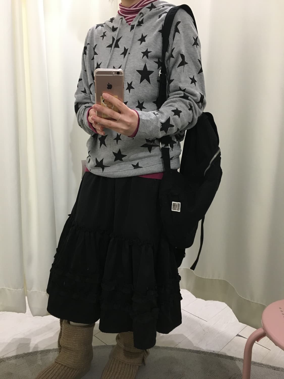 y2k 별 후드티셔츠 상품이미지6