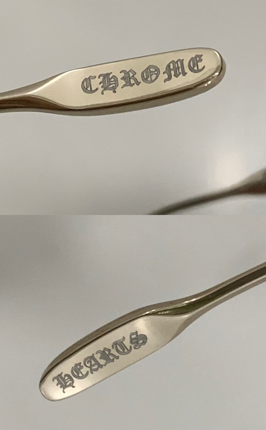 크롬하츠 로디 실버&골드 콤비 컬러 LORDIE  무테 안경 상품이미지8