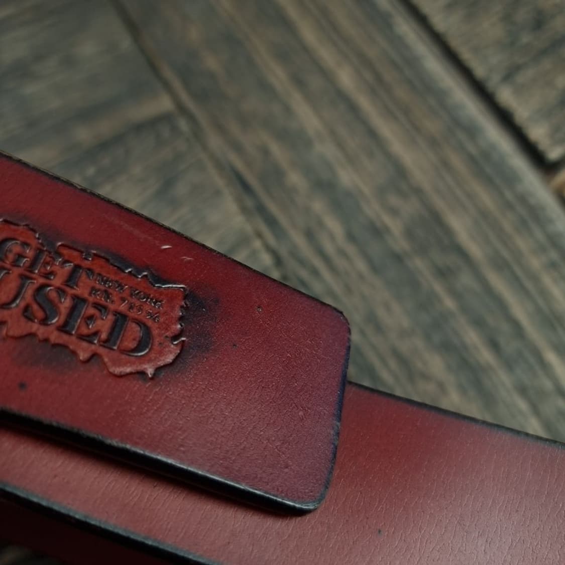 [겟유즈드] 로고 각인 빈티지 벨트 M19407 상품이미지9