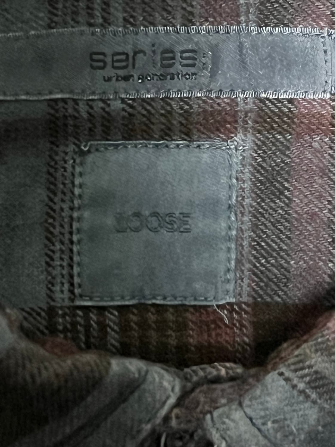 시리즈 Series 루즈핏 체크 셔츠 100 상품이미지3