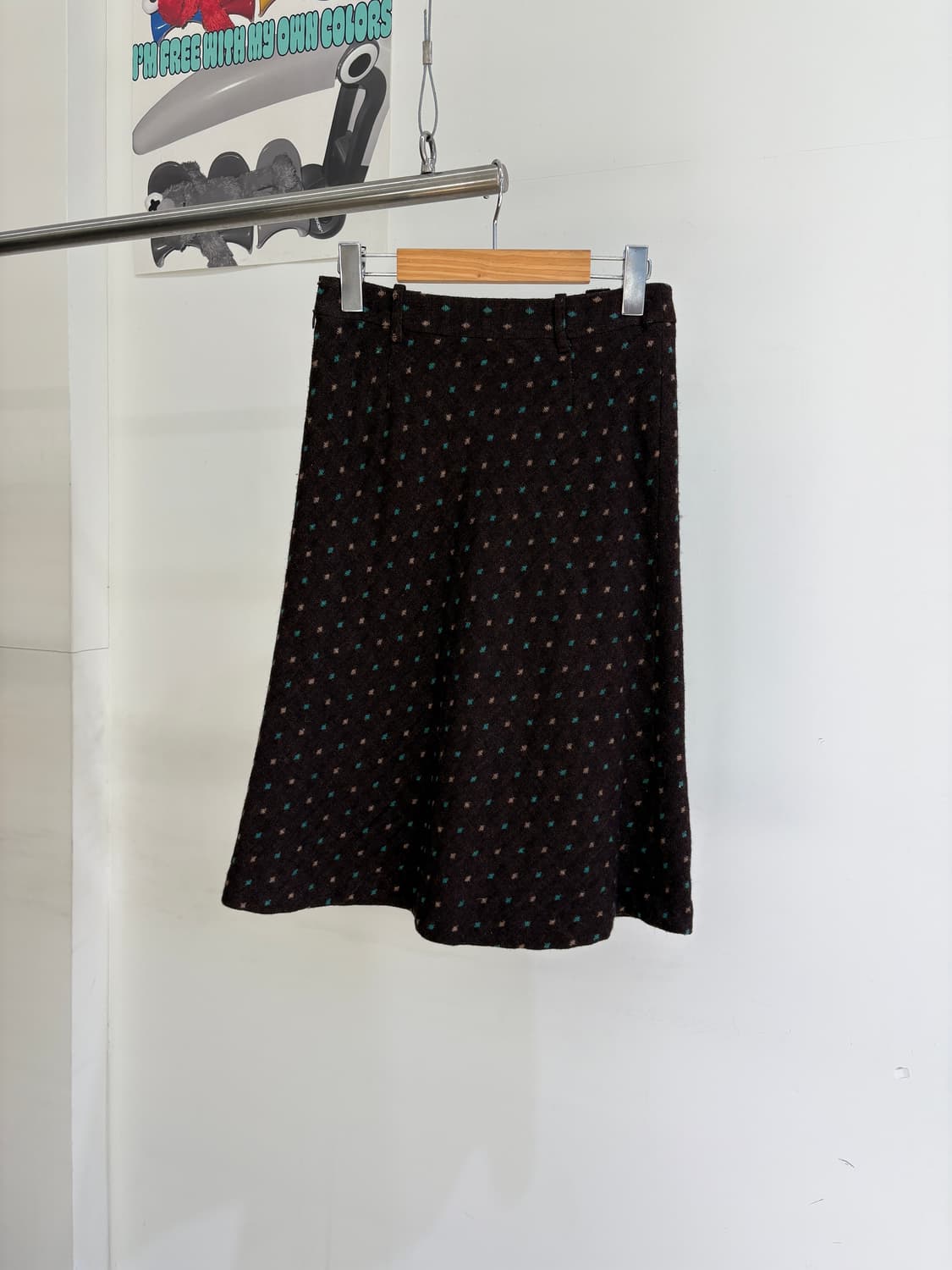 MARBLE INK (Made in Japan) 도트스커트 상품이미지5