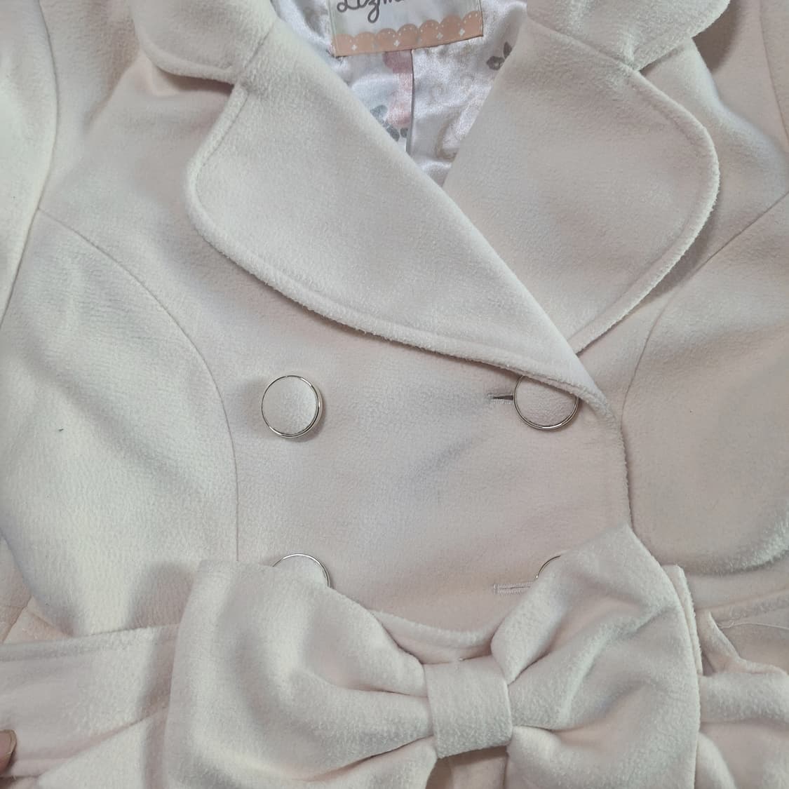 리즈리사 리즈멜로 코트 갸루 라떼갸루 히메갸루 일본빈티지 러블리  상품이미지2