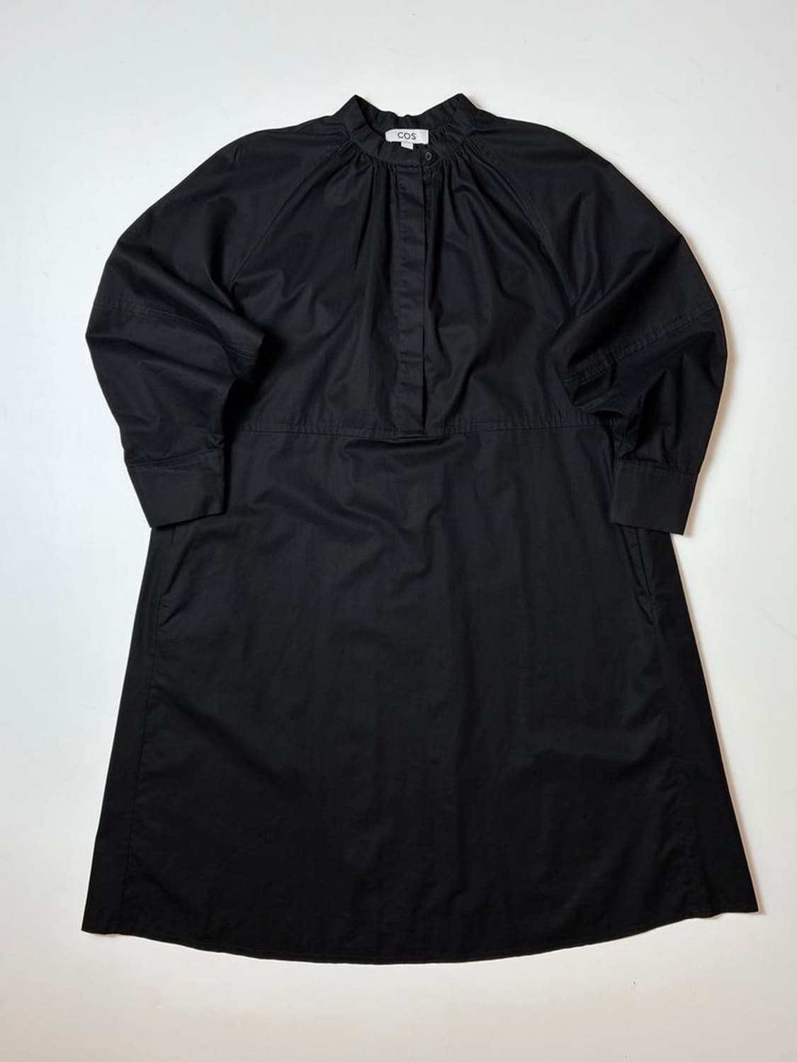 코스 블랙 볼륨 코튼 원피스 PN9412 상품이미지1