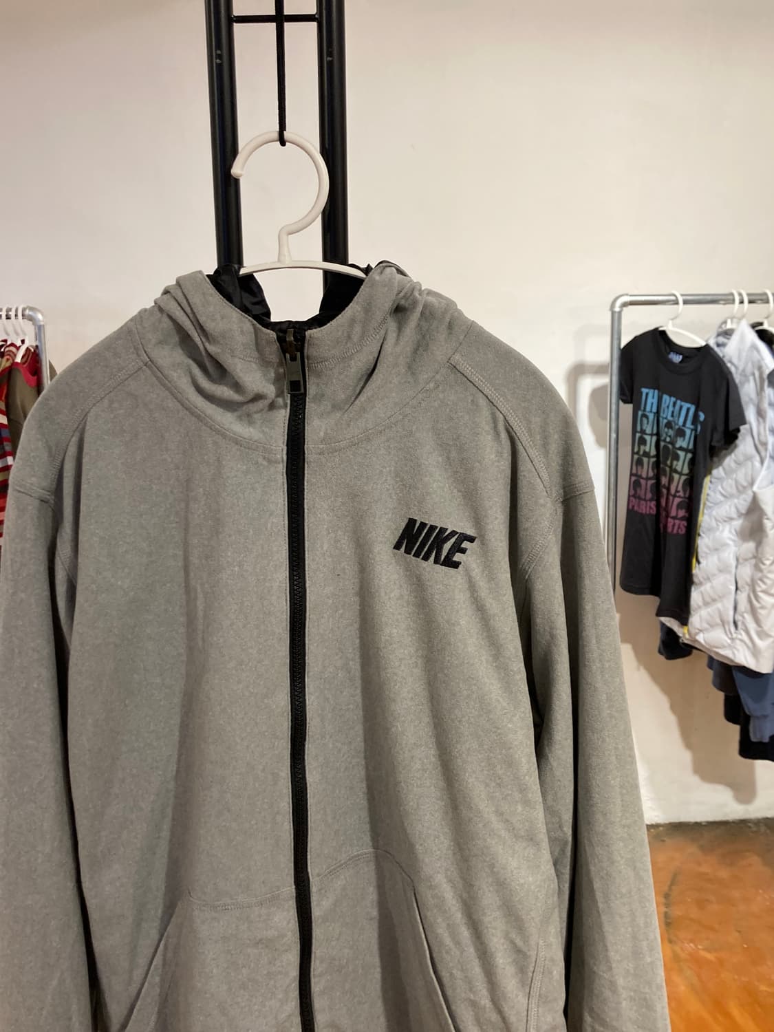 나이키 리버시블 후드 집업 (그레이/블랙) 상품이미지7
