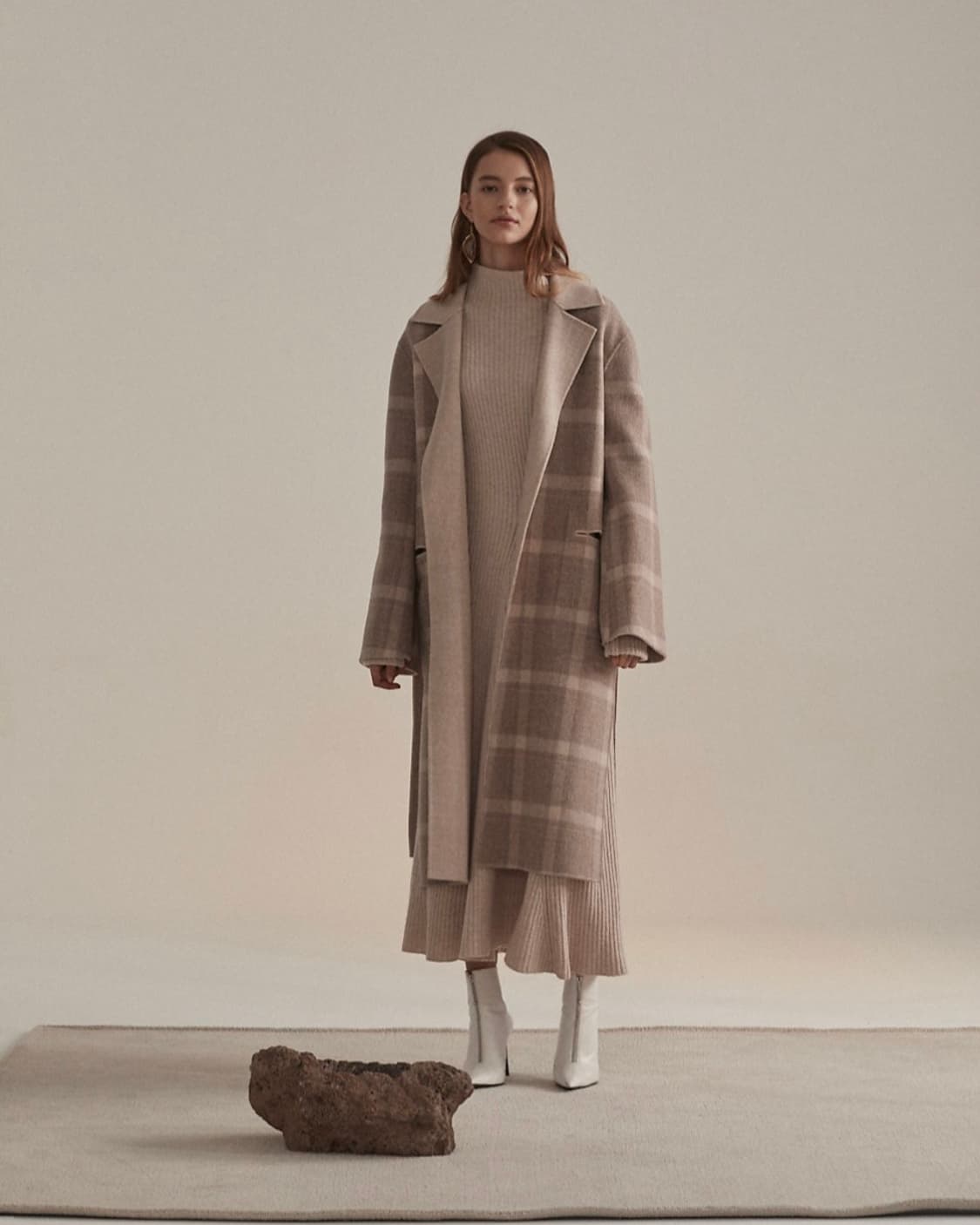 뮤제 리버시블 캐시미어 혼방 코트 상품이미지1