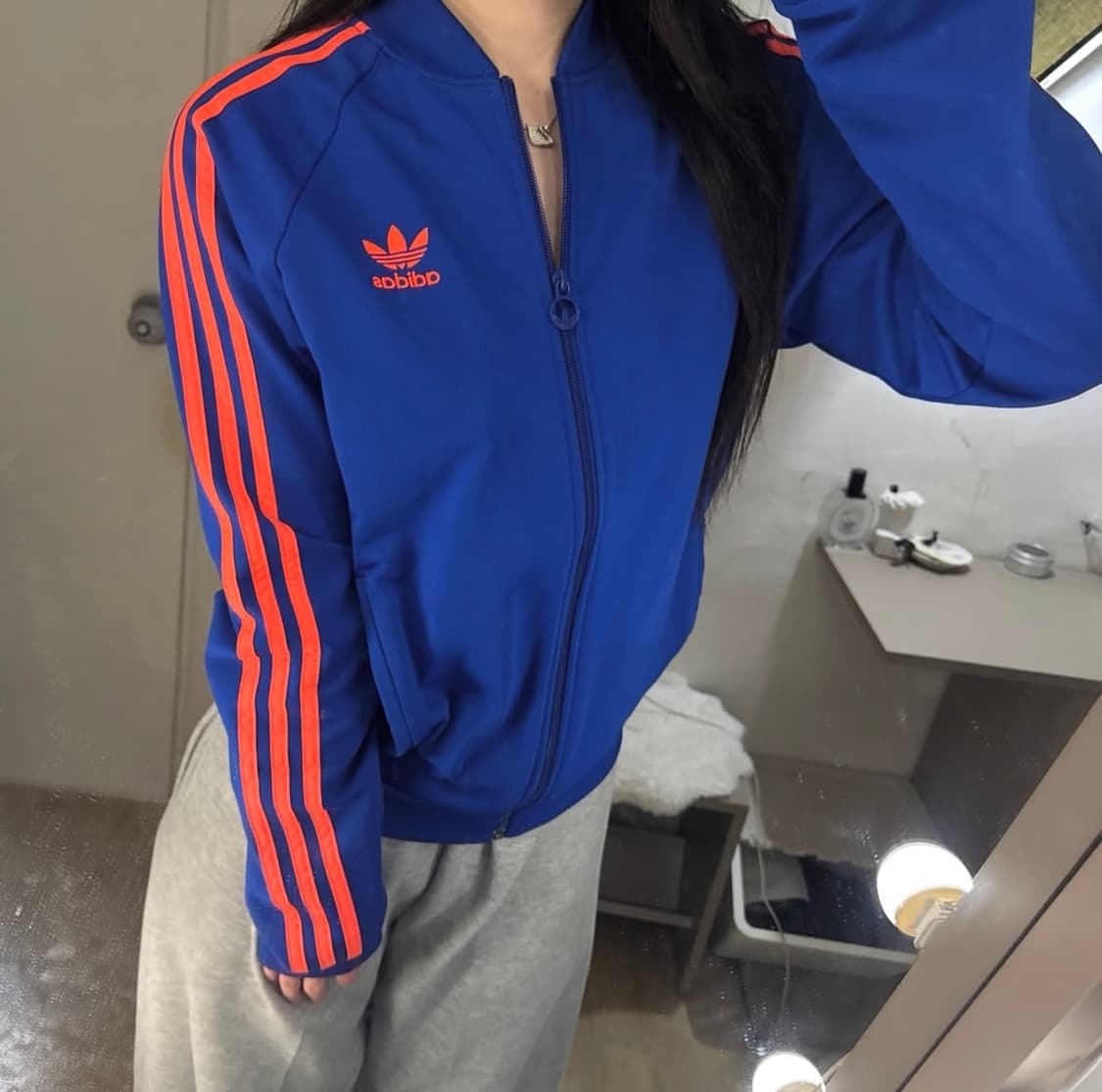 아디다스 불꽃 파이어버드 슈퍼스타 트랙탑 져지 상품이미지2